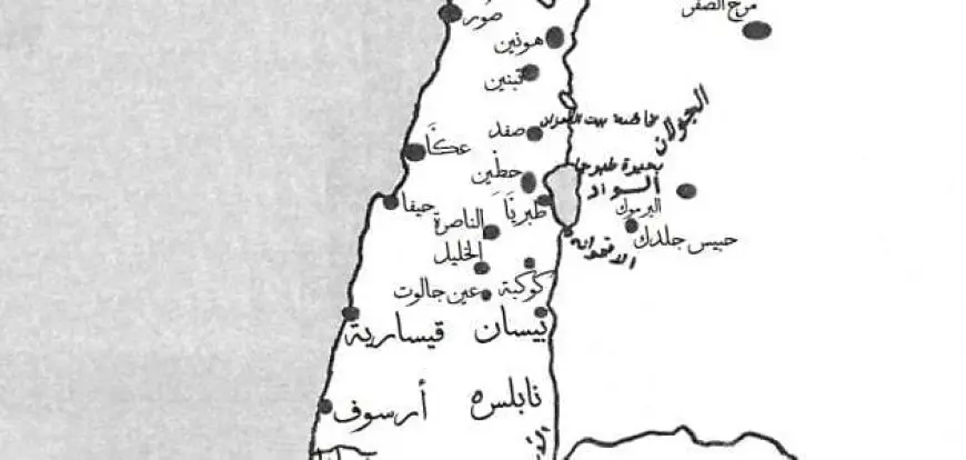 خريطة بلاد الشام الجغرافية وأهمية موقعها