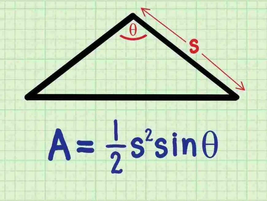 مساحة المثلث متساوي الأضلاع